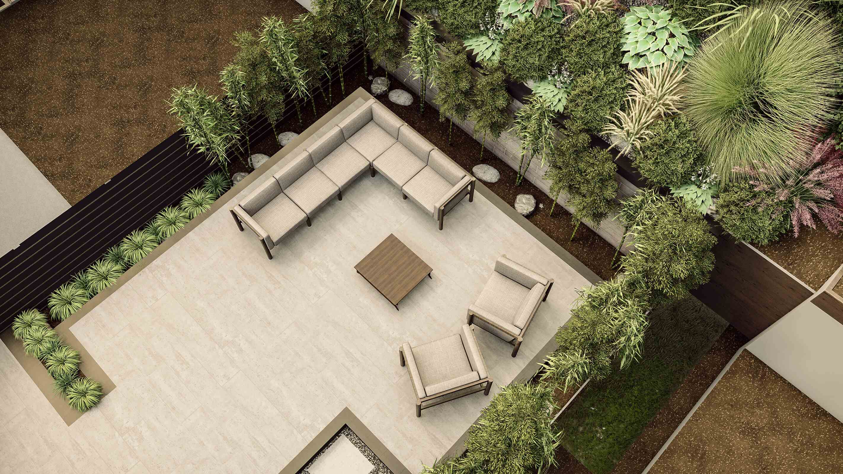 Homelydesign-backyard-seating-garden-view