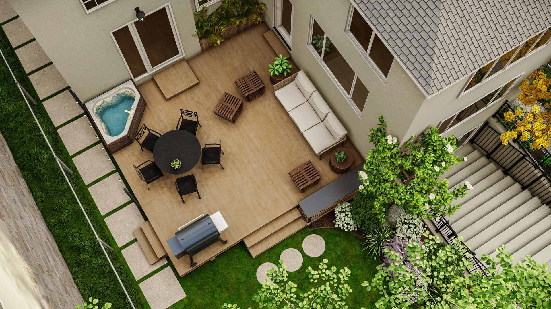 Homelydesign-mississauga-urban-backyard-patio-spa